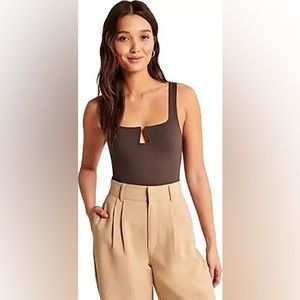 Abercrombie & Fitch Brown Bodysuit XS